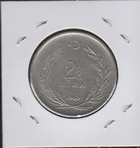 Vista 2 de 1960 TR Figura de pie 2 1/2 Lira Choice Extremadamente fina