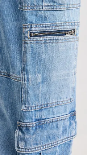 Vista 6 de Alice + Olivia Cay - Pantalones de mezclilla holgados para mujer