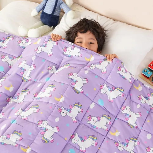 Vista 14 de Sivio Manta ponderada para dormir, 2 libras, 19 x 21 pulgadas, dinosaurio
