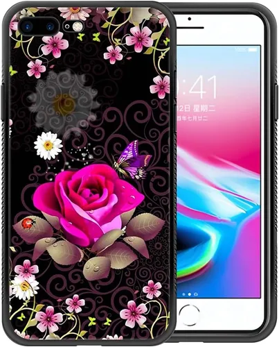 Vista 13 de ZHEGAILIAN Funda compatible con iPhone SE 2022, diseño de patrón de policarbonato duro, funda protectora de TPU suave antideslizante para iPhone SE
