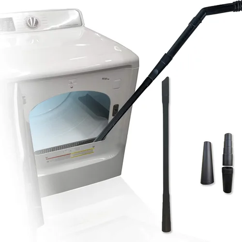 Vista 6 de Accesorios universales para manguera de vacío/kit de herramientas de limpieza de hendiduras, Limpiador largo flexible, Adaptador de manguera