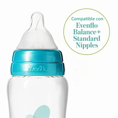 Vista 9 de Evenflo Botellas avanzadas de recolección de leche materna, paquete de 6 unidades de 5 onzas