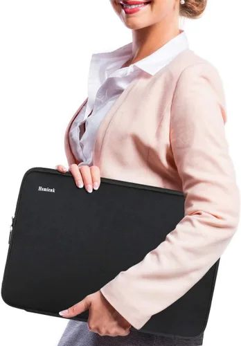 Vista 13 de Funda para portátil, bolsa de transporte con protección para computadora compatible con MacBook Air nuevo de 13 pulgadas M2/A2681 M1/A2337, MacBook