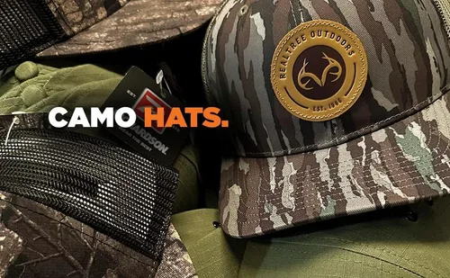 Vista 4 de Realtree Sombreros de camionero Camo 112, 115 Richardson para hombre, para caza, pesca y actividades al aire libre, edición limitada