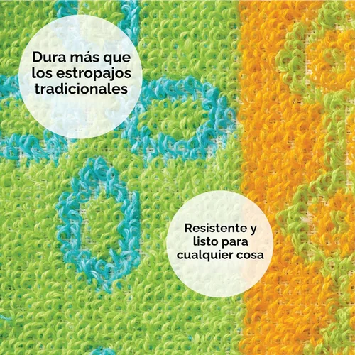 Vista 4 de Skoy Scrub, 1 pieza reutilizable, estropajo para platos sin rayones para limpieza de cocina y hogar, amigable con el planeta, apto para Surtido