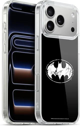 Vista 90 de Head Case Designs Funda de gel con licencia oficial de Batman DC Comics Bat Signal Logos [protección de grado militar] compatible con Apple iPhone 7