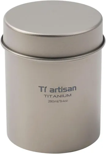 Vista 8 de Titanium Small Tin Can Box Canister Tea Tins 280ml/9.4oz Coffee Tins Food Storage Container for Tea,Coffee, Herb, Candy, Chocolate, Sugar, Spices
