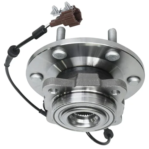 Vista 95 de Detroit Axle - Par de cojinetes de rueda delantera/trasera para Ford Edge 11-14, 09-19 Flex, 13-19 Police Interceptor Sedan, 14-18 Police Sedan