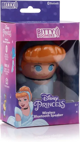 Vista 4 de Bitty Boomers de Disney - Mini altavoz con Bluetooth de la Cenicienta