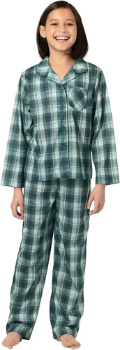 Vista 2 de PajamaGram Pijamas para niños - Pijamas con botones para niños