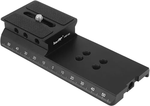 Vista 6 de Haoge HQR-RY120 - Placa de liberación rápida para montaje de cámara de 4.724 in para estabilizador de cardán DJI Ronin-S Ronin S