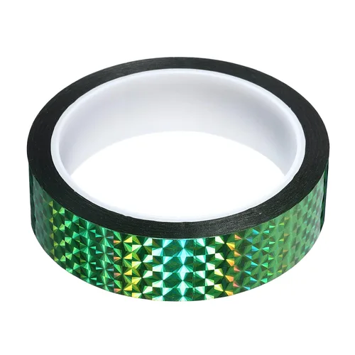 Vista 9 de YOKIVE Cinta de prisma, cintas decorativas holográficas reflectantes autoadhesivas, ideal para proyectos de manualidades, arte de bricolaje, hogar