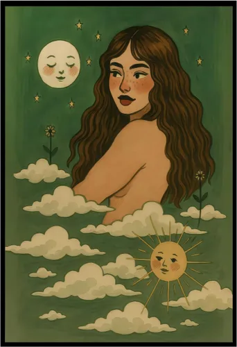 Vista 10 de BIGAOYS Lienzo de mitología griega vintage de caza, diosa Artemisa, arte de pared, diosa femenina, arte de pared, caza, diosa, hogar, dormitorio