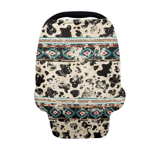 Vista 15 de Binienty Axolotl - Toldo para asiento de automóvil para mujer, diseño de delfín, con estampado de animales, para lactancia, estirable