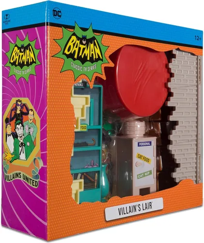 Vista 7 de DC McFarlane Toys Retro - Batman '66: Villains Guarida
