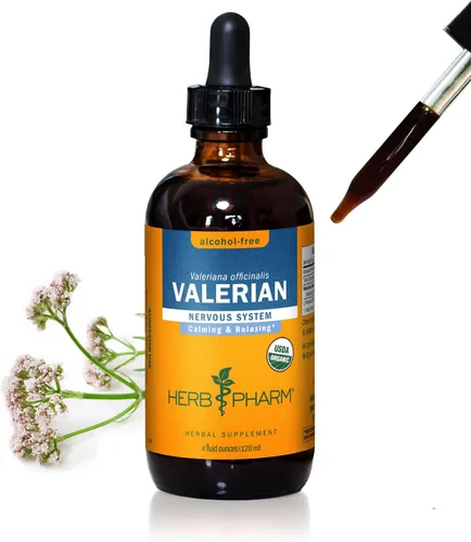 Vista 12 de Herb Pharm Certified Orgánico Sin Alcohol Raíz de Valeriana Glycerita para un sueño reparador - 1 onza, GLVAL01, 1 Ounce, 1, 1