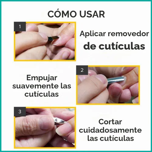 Vista 8 de Rui Smiths Pro Premium - Pinzas de cutícula de acero inoxidable profesionales, mango español, junta de caja redondeada, cromado mate, mandíbula