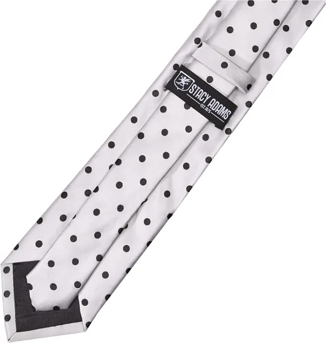 Vista 2 de Stacy Adams Conjunto de corbata de punto de satén para hombre