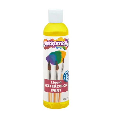 Vista 20 de Colorations Pintura líquida para acuarela sin parabenos, juego de 8 colores vibrantes, 8 onzas líquidas, no tóxica y fabricada en los Estados Unidos