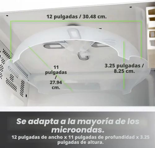 Vista 2 de HOVER COVER Cubierta magnética contra salpicaduras, tapa transparente de 12 pulgadas sin BPA, protector de placa ventilada con rejillas de Grafito
