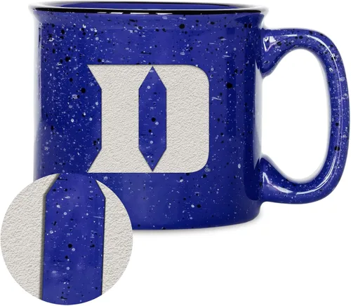 Vista 70 de Rico Industries NCAA Speckle 12oz Laser Engraved Campfire Mug