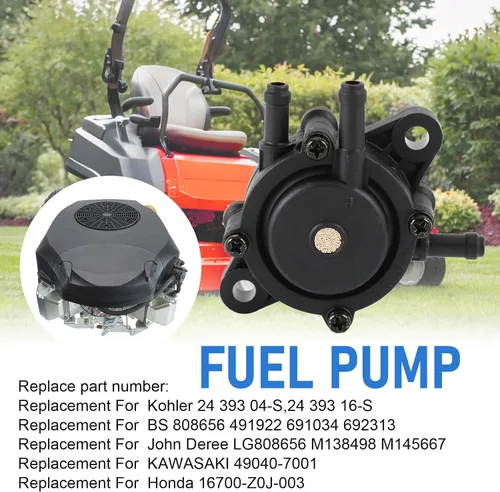 Vista 2 de Reemplazo de bomba de combustible para BS 491922 808656 Kohler 17HP-25HP John Deere LG808656 M138498 M145667 Honda Yamaha Motor pequeño Cortacésped