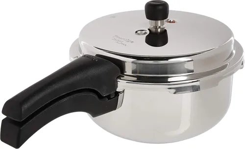 Vista 3 de Prestige Deluxe Olla de presión profunda de acero inoxidable de 5 litros