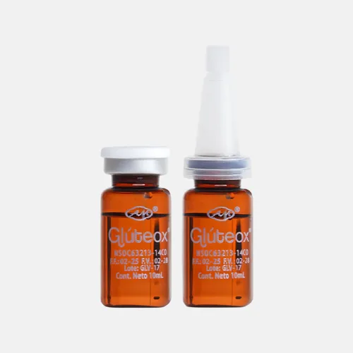 Vista 2 de Gluteox - Suero reafirmante y elevador de glúteos Con DMAE, sílice orgánica, ácido hialurónico y antioxidantes Solo para uso cosmético