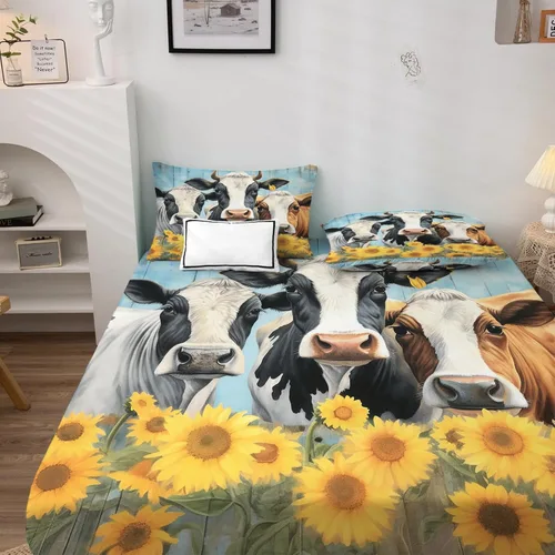 Vista 62 de Anchor Sheets - Juego de sábanas tamaño Queen, sábanas náuticas, de microfibra suave y bolsillo profundo, sábanas y fundas de almohada estampadas