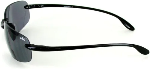 Vista 3 de Aloha Gafas Oahu Sun Deluxe Wrap-Around Rimless Bifocal Gafas de sol, negro (Black w/ Smoke Lens)
