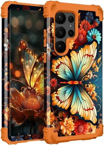 Vista 63 de Hocase Funda para Samsung Galaxy S26 Ultra, mandala beige
