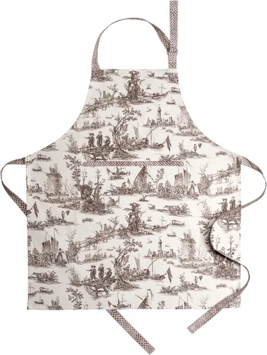 Vista 285 de Maison d' Hermine Delantales para mujer con bolsillo, 100% algodón (27.50 x 31.50 pulgadas)