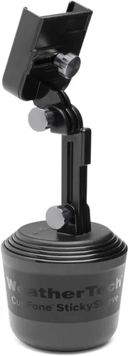 Vista 23 de WeatherTech CupFone, Soporte Universal de Portavasos para Teléfono en Coches – Ajuste Ajustable y Seguro con Acceso Abierto para Carga – Compatible