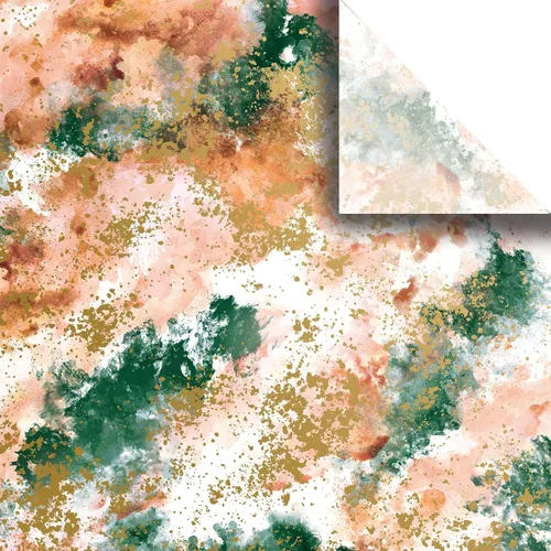 Vista 7 de Jillson Roberts Pañuelo de regalo impreso desplegado de 20 x 30 pulgadas, elefantes bebés (240 hojas)