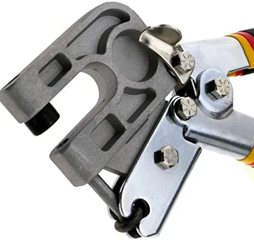Vista 3 de Pinzas Metal Punch Lock Drywall Herramienta de mano de una sola mano quilla Stud Crimper 10