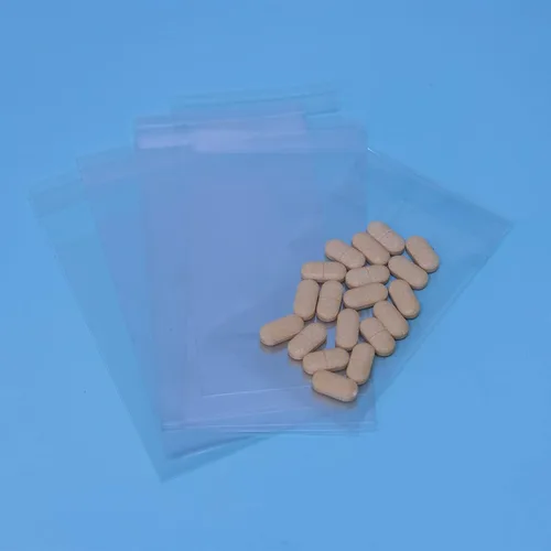 Vista 4 de iMailer - 200 unidades - Bolsas pequeñas transparentes de celofán de 3 x 5 pulgadas - Bolsas de plástico autoadhesivas para panadería, galletas
