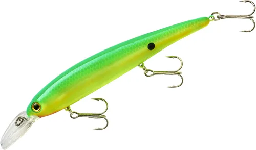 Vista 3 de Bandit Lures 4 3/4-Inch Slender Minnow Jerkbait Trolls Up to 27 Feet Deep, Universal Color Patterns, 1 Piece