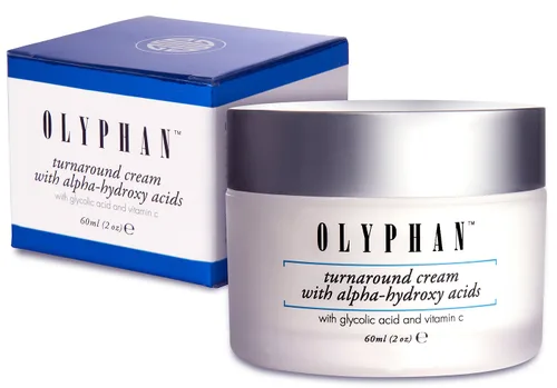 Vista 2 de OLYPHAN Crema de ácido alfa hidroxi para la cara, la mejor crema hidratante facial exfoliante de ácido glicólico, crema antienvejecimiento con AHA