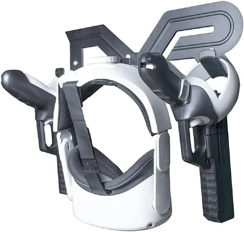 Vista 8 de Cubierta de agarre para controlador táctil soporte de pared compatible con Oculus Quest 2