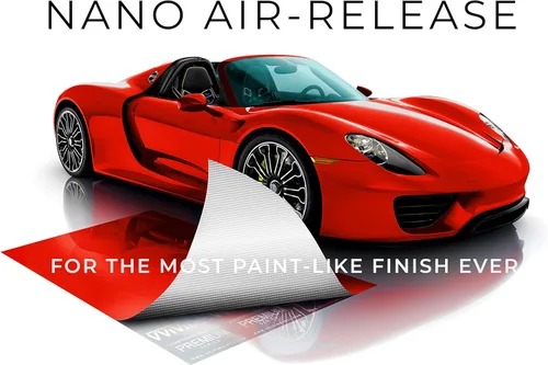 Vista 3 de VViViD+ Vinilo Rojo Racing Ultra Brillante para Envolver Autos Rollo de Película de Reemplazo de Pintura Premium con Tecnología de Liberación
