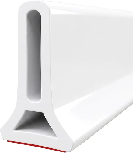 Vista 9 de Presa de agua de umbral plegable de 39 pulgadas de 1.5" de alto, protector de ducha para mantener el agua en la cabina de ducha, barrera de agua