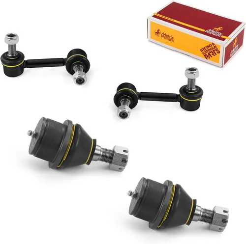Vista 258 de Metrix Premium Chassis Parts - Juego de 4 piezas de articulación de rótula superior y barra estabilizadora delantera para Ford Ranger RWD 1998-2011