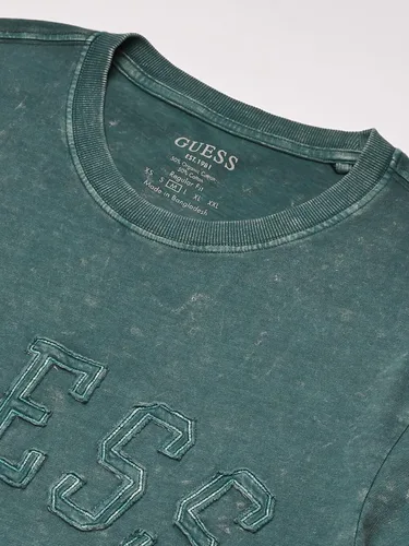 Vista 2 de GUESS Camiseta de manga corta con parche ecológico para hombre
