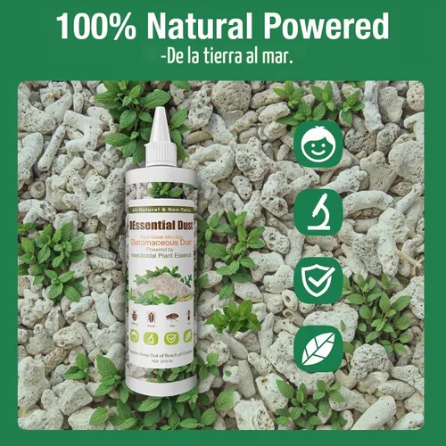 Vista 2 de EcoVenger® DEssential Dust Peppermint Control de insectos rastreros