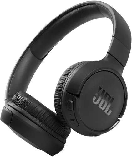 Vista 2 de JBL Tune 510BT: Auriculares inalámbricos en la oreja con sonido Purebass - Negro & Go 3: Altavoz portátil con Bluetooth, batería incorporada