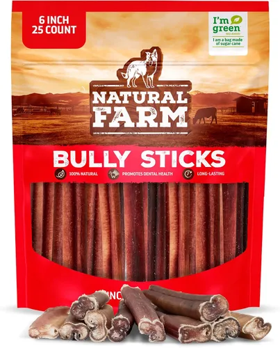 Vista 19 de Natural Farm Golosinas de colágeno trenzadas para perros (30 cm, paquete de 6), palitos de colágeno, golosinas naturales para perros, de larga