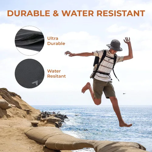 Vista 5 de Allett Monedero 2.0 Nylon, bloqueo RFID, bolsillo de velcro, delgado, minimalista, plegable, resistente al agua, delgado, bolsillo frontal