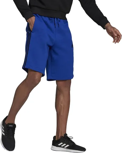 Vista 2 de adidas Men's Essentials Fleece 3-Stripes Shorts