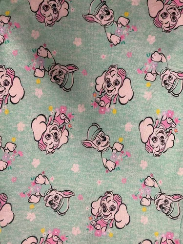 Vista 3 de Paw Patrol Skye, Marshall, Chase and Rubble - Conjunto de pijama con corazones en blanco y negro