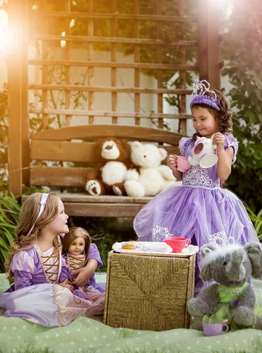 Vista 4 de Disfraz de princesa de Amuleto de Little Adventures